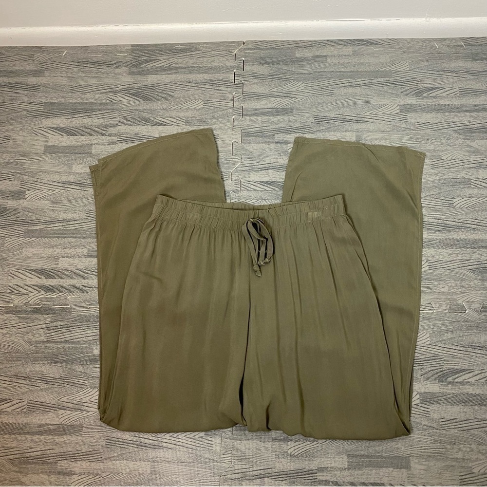 BeBop Pull On Wide Leg Side Split Pants